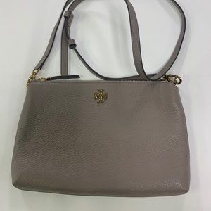 Kira Pebbled Leather Wallet Crossbody Bag